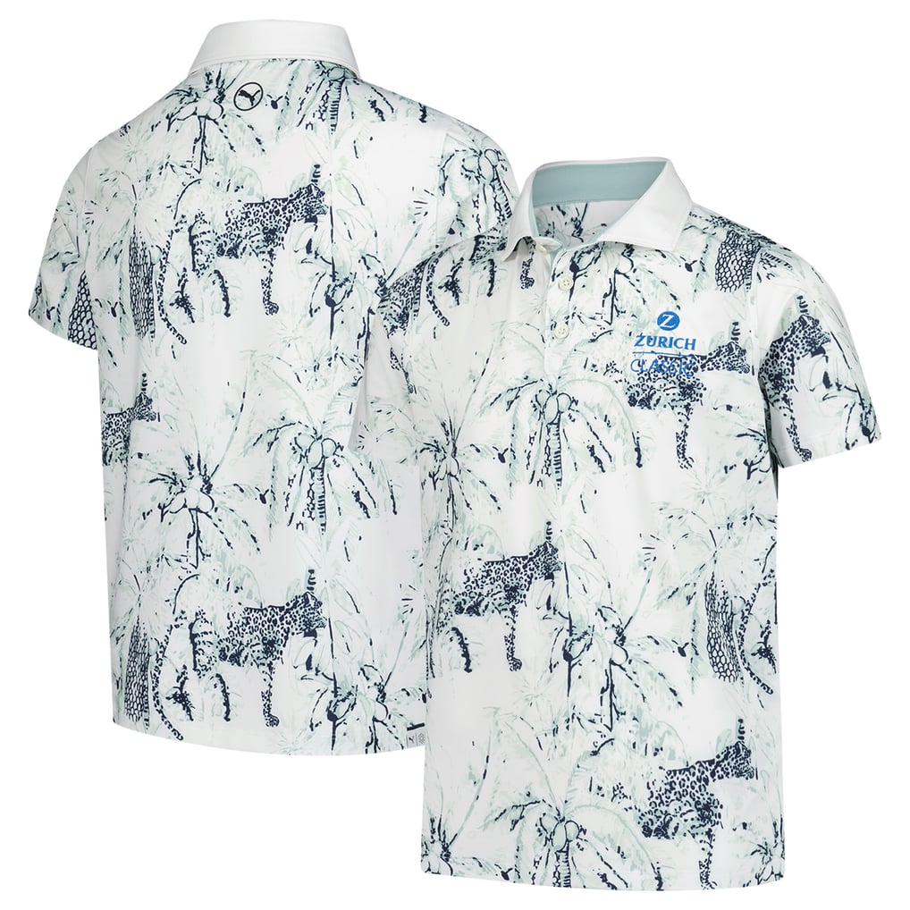  The Zurich Classic Puma Boys' Youth MATTR Safari Polo - White